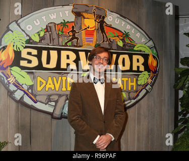 Los Angeles, CA, USA. Dec 19, 2018. LOS ANGELES - jan 19 : Christian Hubicki au ''S("survivor'' saison 37 Finale à CBS Television City le 19 décembre 2018 à Los Angeles, CA : Crédit Kay Blake/ZUMA/Alamy Fil Live News Banque D'Images