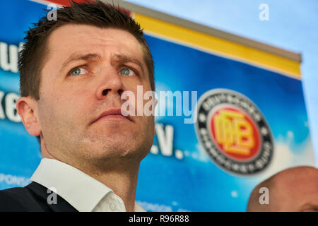 Munich, Allemagne. Dec 19, 2018. Stefan Schaidnagel DEB, directeur sportif, Manager, demi-taille, portrait, Munich, Allemagne, le 20 décembre 2018, de la saison 2018/2019, le Crédit : Peter Schatz/Alamy Live News Banque D'Images