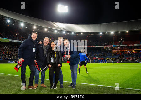 ROTTERDAM , Pays-Bas , 20-12-2018 , stade De Kuip, Football , Saison 2018/2019 , Toto néerlandaise KNVB Beker , Feyenoord - FC Utrecht , résultat final 1-0 Gagnants , Vriendenloterij Banque D'Images
