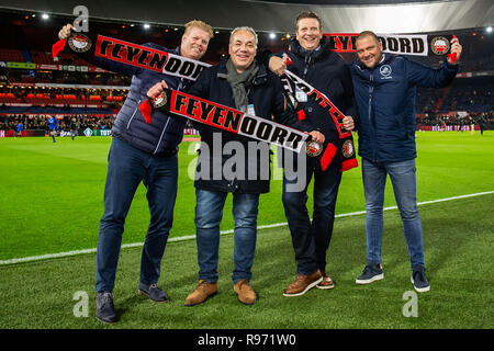 ROTTERDAM , Pays-Bas , 20-12-2018 , stade De Kuip, Football , Saison 2018/2019 , Toto néerlandaise KNVB Beker , Feyenoord - FC Utrecht , résultat final 1-0 Gagnants , Vriendenloterij Banque D'Images