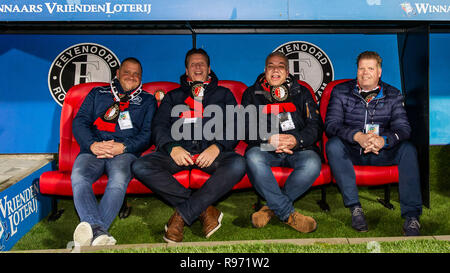 ROTTERDAM , Pays-Bas , 20-12-2018 , stade De Kuip, Football , Saison 2018/2019 , Toto néerlandaise KNVB Beker , Feyenoord - FC Utrecht , résultat final 1-0 Gagnants , Vriendeloterij Banque D'Images
