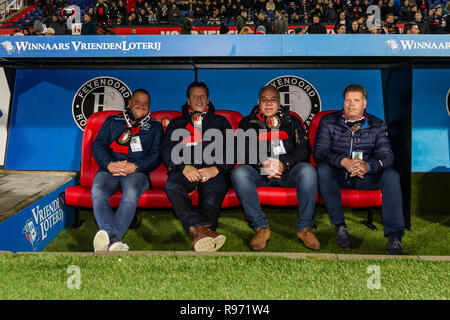 ROTTERDAM , Pays-Bas , 20-12-2018 , stade De Kuip, Football , Saison 2018/2019 , Toto néerlandaise KNVB Beker , Feyenoord - FC Utrecht , résultat final 1-0 Gagnants , Vriendeloterij Banque D'Images