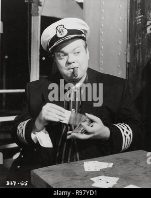 Titre original : FERRY POUR HONG KONG. Titre en anglais : FERRY POUR HONG KONG. Année : 1959. Réalisateur : LEWIS GILBERT. Stars : ORSON WELLES. Credit : RANG / Album Banque D'Images