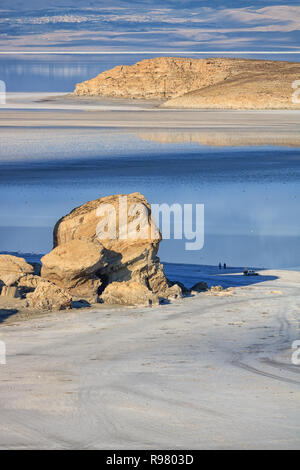 Le lac Urmia Banque D'Images