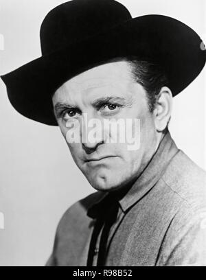 Titre original : DERNIER TRAIN DE GUN HILL. Titre en anglais : DERNIER TRAIN DE GUN HILL. Année : 1959. Réalisateur : JOHN STURGES. Stars : KIRK DOUGLAS. Credit : PARAMOUNT PICTURES / Album Banque D'Images