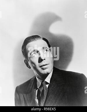 Film Original Titre : Le Maltese Falcon. Titre en anglais : The Maltese Falcon. Année : 1941. Réalisateur : John Huston. Stars : Humphrey Bogart. WARNER BROS/crédit : premier album / NATIONAL Banque D'Images