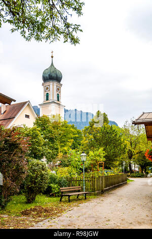 Oberammergau, Bavière, Allemagne Banque D'Images