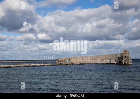 Bain de mer Kastrup à Copenhague, Danemark Banque D'Images