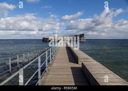 Bain de mer Kastrup à Copenhague, Danemark Banque D'Images