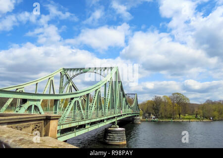 Pont de Glienicke, Potsdam, Allemagne Banque D'Images