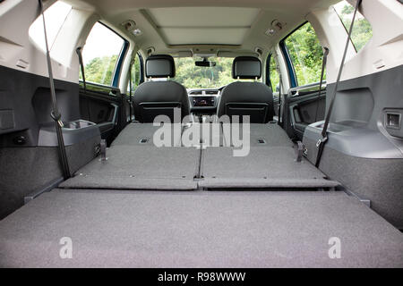 Hong Kong, Chine Aug 15, 2018 : Volkswagen Tiguan 2018 Trunk Aug 15 2018 à Hong Kong. Banque D'Images
