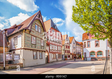 L'Hôpital Heilig Geist, Bensheim, Allemagne Banque D'Images