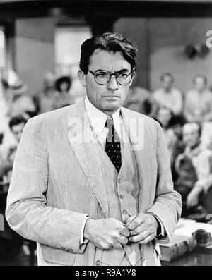 Titre original : TO KILL A MOCKINGBIRD. Titre en anglais : TO KILL A MOCKINGBIRD. Année : 1962. Directeur : ROBERT MULLIGAN. Stars : Gregory Peck. Credit : UNIVERSAL PICTURES / Album Banque D'Images