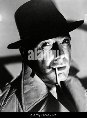 Film Original Titre : Le Maltese Falcon. Titre en anglais : The Maltese Falcon. Année : 1941. Réalisateur : John Huston. Stars : Humphrey Bogart. WARNER BROS/crédit : FIRST NATIONAL / WELBOURNE, SCOTTY / Album Banque D'Images