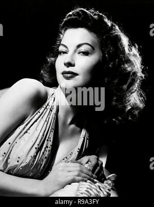 AVA GARDNER. 1945. Credit : Charpentier, Eric / Album Banque D'Images