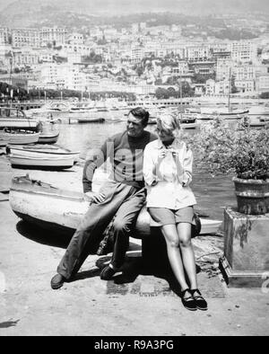 Puerto de Monaco. Titre original : Pour attraper un voleur. Titre en anglais : Pour attraper un voleur. Année : 1955. Réalisateur : Alfred Hitchcock. Stars : Cary Grant, GRACE KELLY. Credit : PARAMOUNT PICTURES / Album Banque D'Images