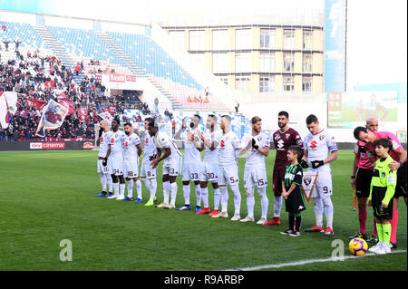 Foto Massimo Paolone/LaPresse 22 dicembre 2018 Reggio Emilia, Italia sport calcio Sassuolo vs Torino - Campionato di Calcio Serie A TIM 2018/2019 - stade "Mapei - TCCE&# xe0 ; del Tricolore" Nella foto : schieramento Torino, inizio gara Photo Massimo Paolone/LaPresse 22 décembre 2018 à Reggio Emilia, Italie Sports Football Sassuolo vs Torino - championnat de football italien une ligue 2018/2019 TIM - "Stade Mapei". Dans le pic : line up Torino Banque D'Images