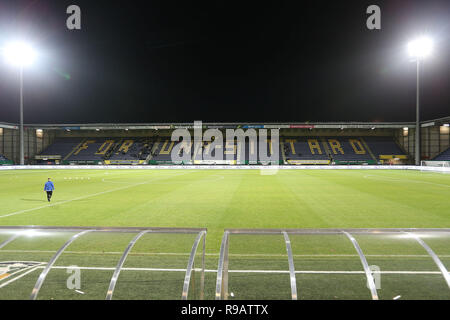Berlin, Allemagne, 22-12-2018, football, Fortuna Sittard - FC Groningen, l'Eredivisie néerlandaise, Fortuna Sittard Stadium, saison 2018-2019, Fortuna Sittard Stadium Banque D'Images