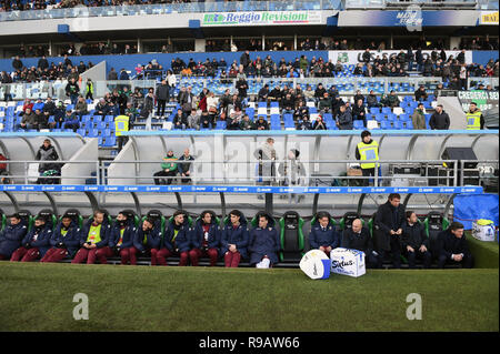 Foto Massimo Paolone/LaPresse 22 dicembre 2018 Reggio Emilia, Italia sport calcio Sassuolo vs Torino - Campionato di Calcio Serie A TIM 2018/2019 - stade "Mapei - TCCE&# xe0 ; del Tricolore" Nella foto : la panchina del Torino Photo Massimo Paolone/LaPresse 22 décembre 2018 à Reggio Emilia, Italie Sports Football Sassuolo vs Torino - championnat de football italien une ligue 2018/2019 TIM - "Stade Mapei". Dans le pic : le banc de Torino Banque D'Images