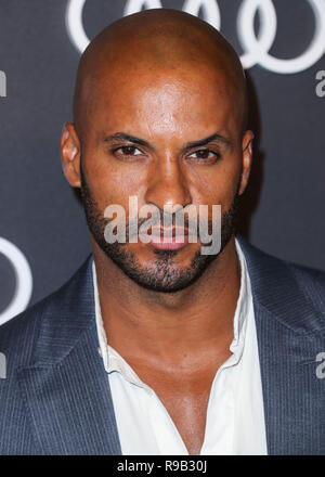 HOLLYWOOD, LOS ANGELES, CA, USA - 14 SEPTEMBRE : Ricky Whittle arrive à la partie pré Audi 2017 Emmy - 69e Emmy Awards s'est tenue à la Chambre de mettre en surbrillance Hollywood Dream le 14 septembre 2017 à Hollywood, Los Angeles, Californie, États-Unis. (Photo par Xavier Collin/Image Press Office) Banque D'Images