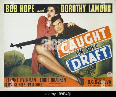 Titre original : PRIS DANS LE PROJET. Titre en anglais : PRIS DANS LE PROJET. Année : 1941. Directeur : DAVID BUTLER. Credit : PARAMOUNT PICTURES / Album Banque D'Images