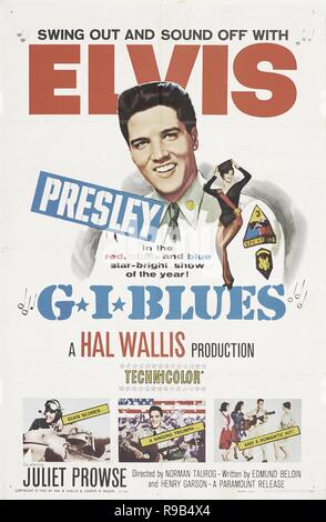 Titre original : G. I. BLUES. Titre en anglais : G. I. BLUES. Année : 1960. Réalisateur : NORMAN TAUROG. Credit : PARAMOUNT PICTURES / Album Banque D'Images