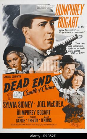 Titre original : DEAD END. Titre en anglais : DEAD END. Année : 1937. Réalisateur : William Wyler. Credit : GOLDWYN/United Artists / Album Banque D'Images