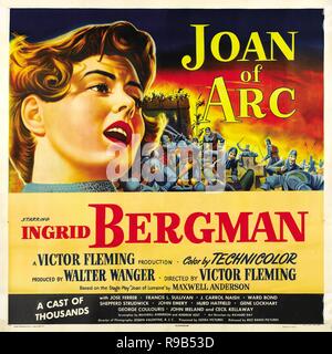 Titre original : JEANNE D'ARC. Titre en anglais : JEANNE D'ARC. Année : 1948. Réalisateur : VICTOR FLEMING. Credit : United Artists / Album Banque D'Images
