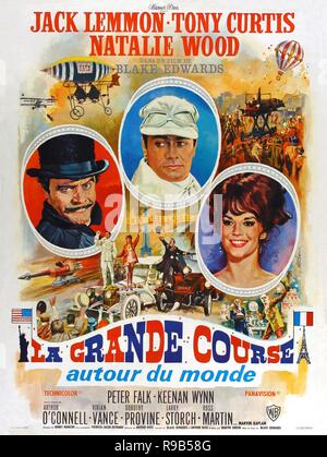 Film Original Titre : LA GRANDE COURSE. Titre en anglais : LA GRANDE COURSE. Année : 1965. Réalisateur : Blake Edwards. Credit : Warner Brothers / Album Banque D'Images