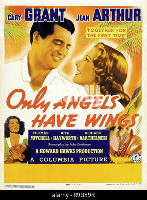 Titre original : SEULS LES ANGES ONT DES AILES. Titre en anglais : seuls les anges ont des ailes. Année : 1939. Réalisateur : Howard Hawks. Credit : Columbia Pictures / Album Banque D'Images