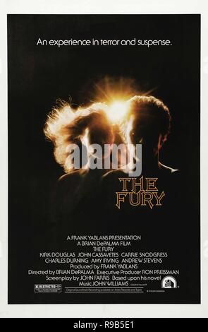 Titre original : La Fureur. Titre en anglais : La Fureur. Année : 1978. Réalisateur : BRIAN DE PALMA. Crédit : 20TH CENTURY FOX / Album Banque D'Images