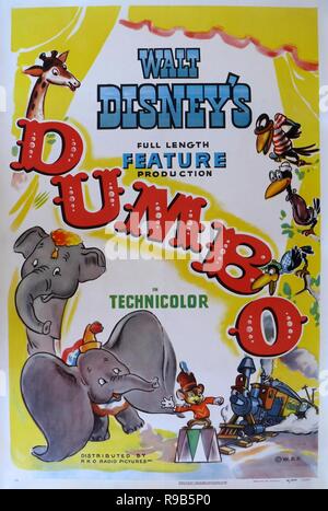 Titre original : DUMBO. Titre en anglais : DUMBO. Année : 1941. Réalisateur : BEN SHARPSTEEN. Credit : DISNEY / Album Banque D'Images