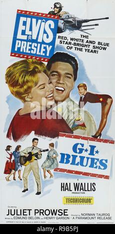 Titre original : G. I. BLUES. Titre en anglais : G. I. BLUES. Année : 1960. Réalisateur : NORMAN TAUROG. Credit : PARAMOUNT PICTURES / Album Banque D'Images