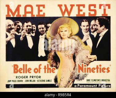 Titre original : BELLE DES ANNÉES 90. Titre en anglais : BELLE DES ANNÉES 90. Année : 1934. Directeur : LEO MCCAREY. Credit : PARAMOUNT PICTURES / Album Banque D'Images