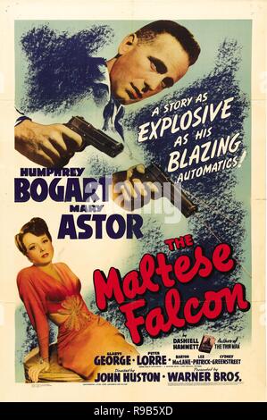 Film Original Titre : Le Maltese Falcon. Titre en anglais : The Maltese Falcon. Année : 1941. Réalisateur : John Huston. WARNER BROS/crédit : premier album / NATIONAL Banque D'Images