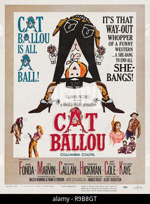 Titre original : CAT BALLOU. Titre en anglais : CAT BALLOU. Année : 1965. Directeur : ELLIOT SILVERSTEIN. Credit : Columbia Pictures / Album Banque D'Images