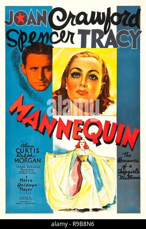 Titre original : MANNEQUIN. Titre en anglais : MANNEQUIN. Année : 1937. Réalisateur : FRANK BORZAGE. Credit : M.G.M / Album Banque D'Images