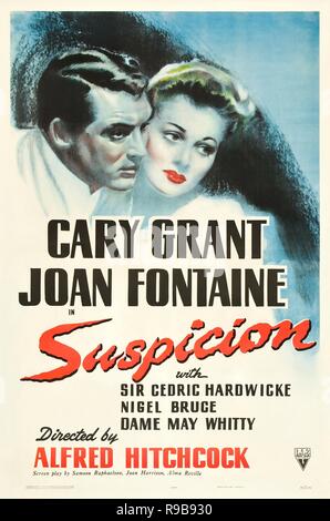 Titre original : suspicion. Titre en anglais : suspicion. Année : 1941. Réalisateur : Alfred Hitchcock. Credit : RKO / Album Banque D'Images