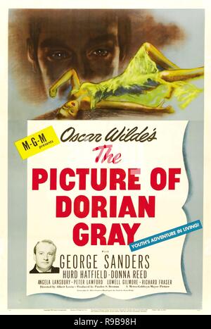 Titre original : The Picture of Dorian Gray. Titre en anglais : The Picture of Dorian Gray. Année : 1945. Réalisateur : ALBERT LEWIN. Credit : M.G.M. / Album Banque D'Images