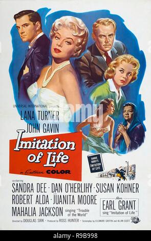 Titre original : IMITATION DE LA VIE. Titre en anglais : IMITATION DE LA VIE. Année : 1959. Directeur : Douglas Sirk. Credit : UNIVERSAL PICTURES / Album Banque D'Images