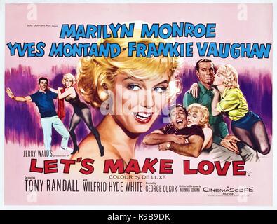 Titre original : LET'S MAKE LOVE. Titre en anglais : Faisons l'amour. Année : 1960. Réalisateur : GEORGE CUKOR. Crédit : 20TH CENTURY FOX / Album Banque D'Images