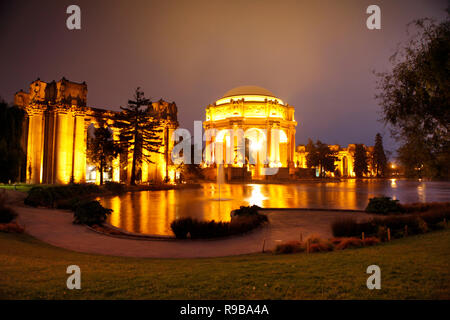 États-unis, Californie, San Francisco, le Palais des Beaux-arts situé dans le quartier du port de plaisance de la ville Banque D'Images