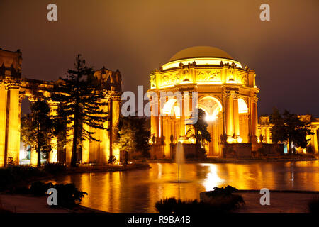 États-unis, Californie, San Francisco, le Palais des Beaux-arts situé dans le quartier du port de plaisance de la ville Banque D'Images