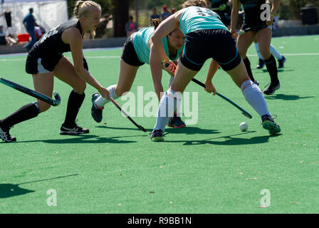 Moorpark, CA - le 26 mai : field hockey players competing ; Northwest vs Rush'd dans la Californie 2018 Cup, Moorpark College 26 Mai, 2018 Banque D'Images