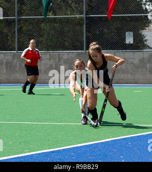 Moorpark, CA - le 26 mai : field hockey players competing ; Northwest vs Rush'd dans la Californie 2018 Cup, Moorpark College 26 Mai, 2018 Banque D'Images