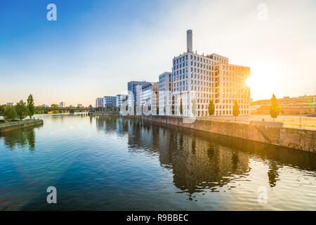 Frankfurt am Main, Allemagne, Westhafen Banque D'Images