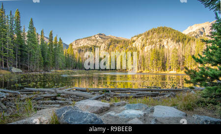 Visiter le Parc National des Montagnes Rocheuses (Colorado) à la fin septembre, 2018 Banque D'Images
