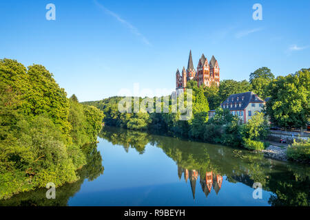 Cathédrale, Limburg an der Lahn, Allemagne Banque D'Images