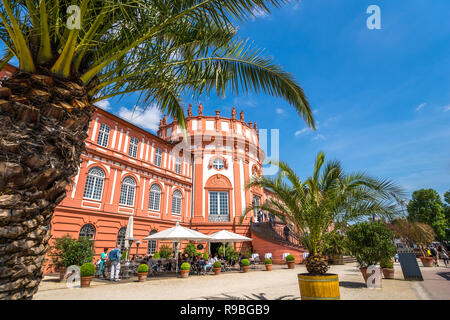 Château Biebrich, Wiesbaden, Allemagne Banque D'Images