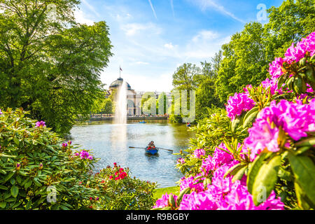 Wiesbaden, Allemagne, Parc Jardin Banque D'Images